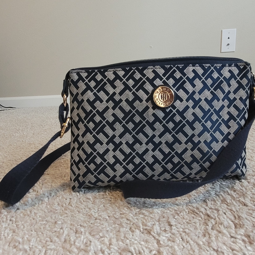 Navy Tommy Hilfiger Crossbody Purse